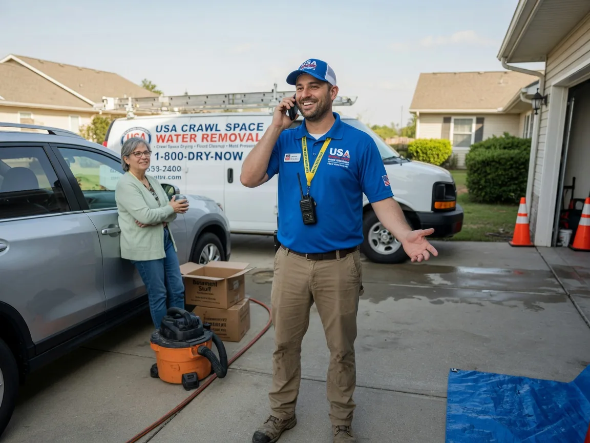Crawl Space Water Removal Dolph, AR FAQs